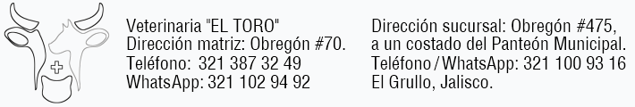 DATOS - VETERINARIA EL TORO